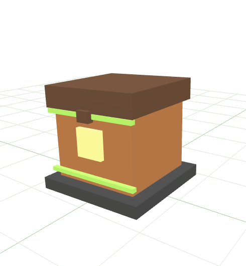 작은 튀어오르는 보상 상자 Three.js preview